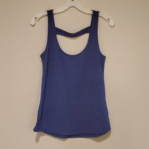 ♡ Exertek womans blue gym tank top. Small